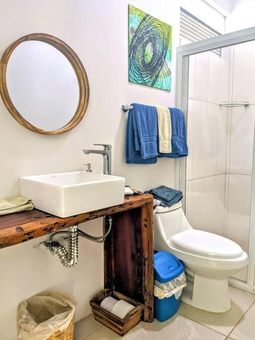 Studio -Trees At Mikasa- Near Beach, Pool, Fast Wifi, Ac & King Bed Puerto Escondido  Exteriör bild